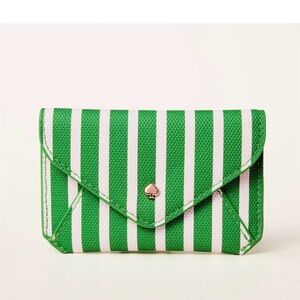 Kate Spade X target Green and White Striped Women's Bag
